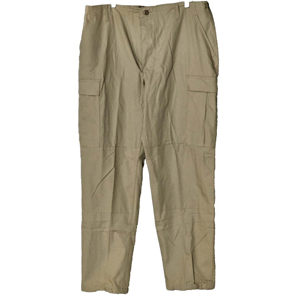Propper® BDU Men's Tactical Khaki Cargo Pants 6‑Pocket ButtonFly Military Large